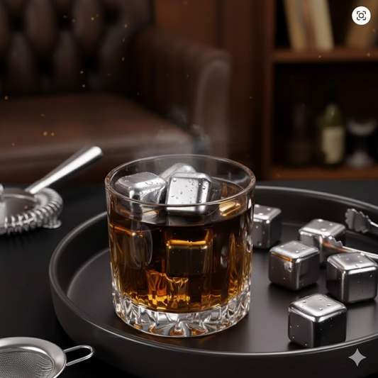 Nightcask Steel Chilling Stones set of eight